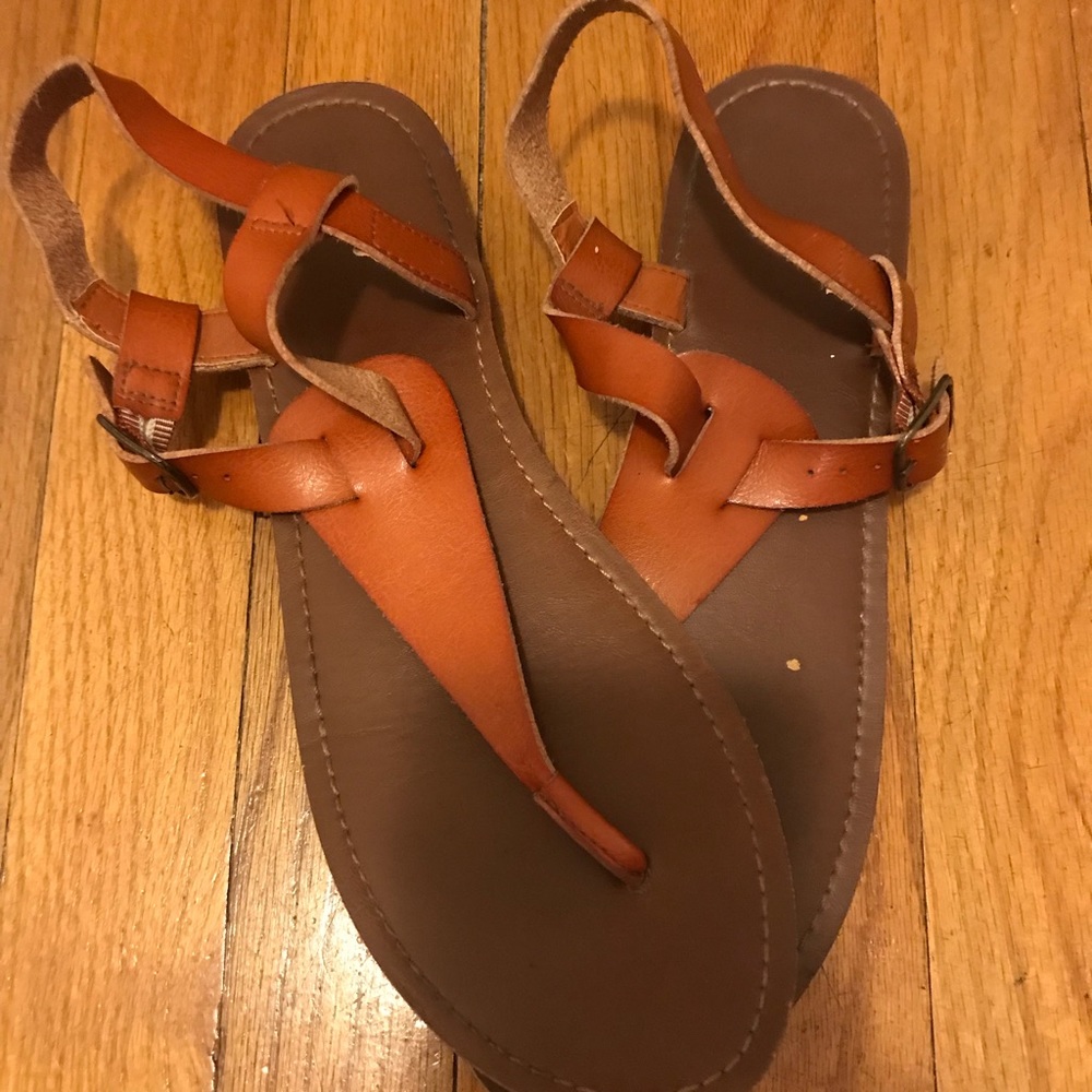 Cognac Sandals